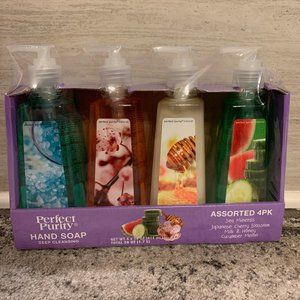 PERFECT PURITY HAND SOAP PUMPS 4 PACK NEW IN BOX